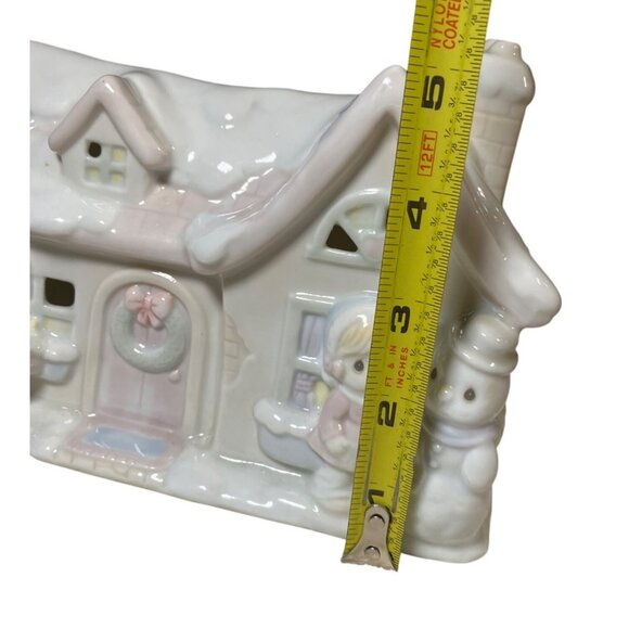 Precious Moments 1994 Ceramic Holiday Night Light Sugar Town House - Picture 8 of 11